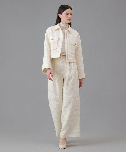 ANAYI / アナイ その他アウター | 【セットアップ対応商品】ヴィシーチェックツイードブルゾン | 詳細6