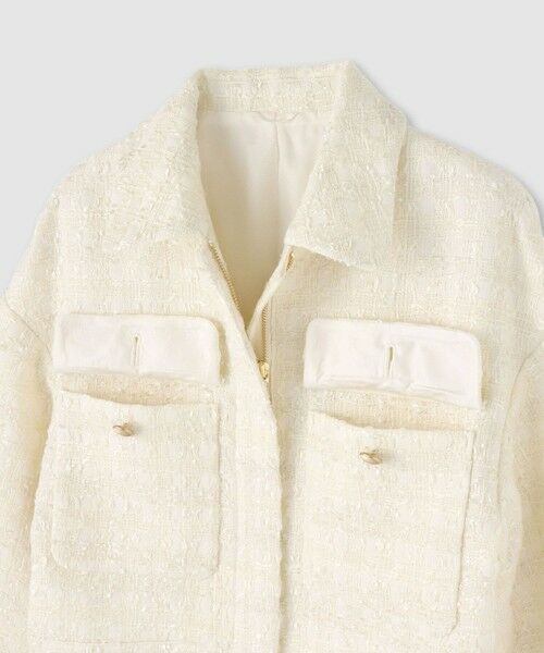 ANAYI / アナイ その他アウター | 【セットアップ対応商品】ヴィシーチェックツイードブルゾン | 詳細9