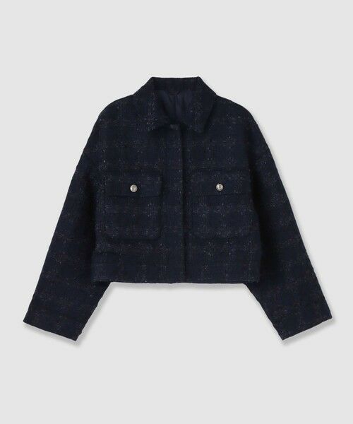 ANAYI / アナイ その他アウター | 【セットアップ対応商品】ヴィシーチェックツイードブルゾン | 詳細23