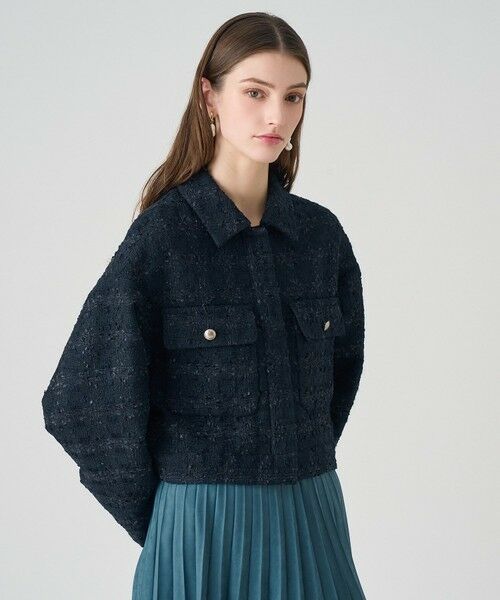 ANAYI / アナイ その他アウター | 【セットアップ対応商品】ヴィシーチェックツイードブルゾン | 詳細19