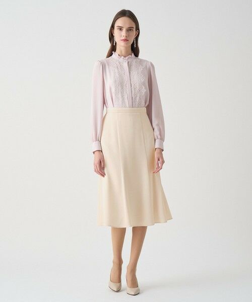 ANAYI / アナイ ロング・マキシ丈スカート | 【Eternal Line 2026】トリアセサテンマーメイド スカート | 詳細7