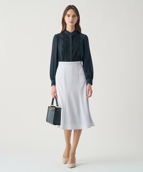 ANAYI / アナイ ロング・マキシ丈スカート | 【Eternal Line 2026】トリアセサテンマーメイド スカート | 詳細10