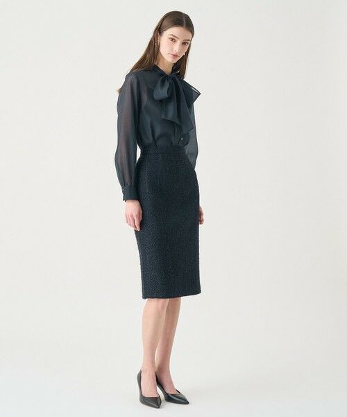 ANAYI / アナイ ミニ・ひざ丈スカート | 【Eternal Line 2026】ミックスツイードタイト スカート | 詳細11