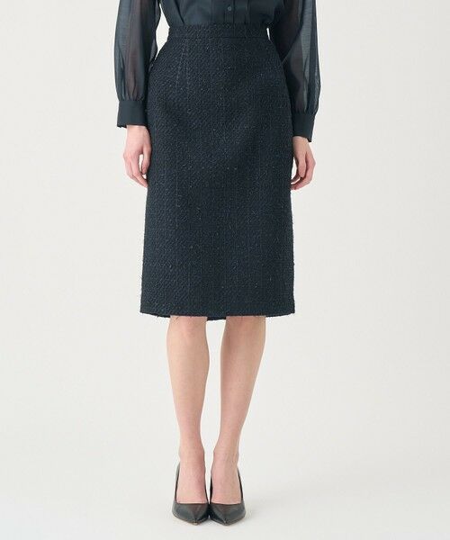ANAYI / アナイ ミニ・ひざ丈スカート | 【Eternal Line 2026】ミックスツイードタイト スカート | 詳細8