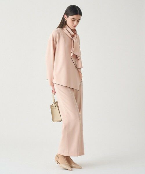 ANAYI / アナイ スラックス・ドレスパンツ | 【Eternal Line 2026】ストレッチクロスイージーワイドパンツ | 詳細3