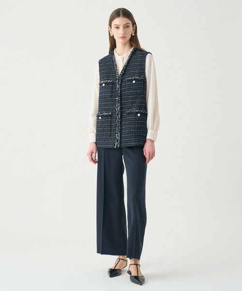 ANAYI / アナイ スラックス・ドレスパンツ | 【Eternal Line 2026】ストレッチクロスイージーワイドパンツ | 詳細19