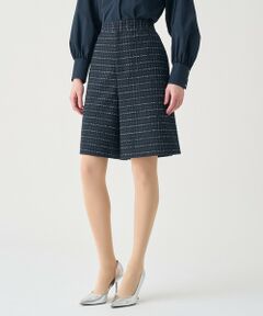 ANAYI / アナイ ショート・ハーフ・半端丈パンツ | 【Eternal Line 2026】プレイドツイードハーフパンツ