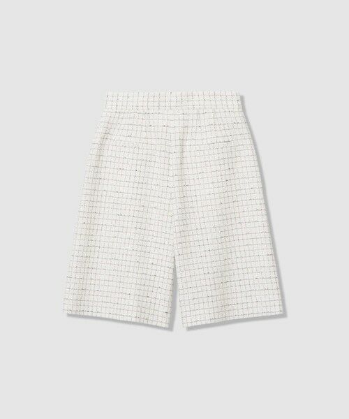 ANAYI / アナイ ショート・ハーフ・半端丈パンツ | 【Eternal Line 2026】プレイドツイードハーフパンツ | 詳細8