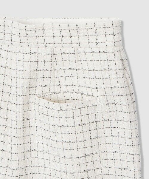 ANAYI / アナイ ショート・ハーフ・半端丈パンツ | 【Eternal Line 2026】プレイドツイードハーフパンツ | 詳細10