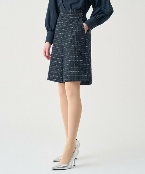 ANAYI / アナイ ショート・ハーフ・半端丈パンツ | 【Eternal Line 2026】プレイドツイードハーフパンツ | 詳細13