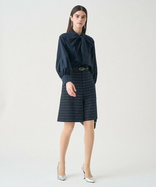 ANAYI / アナイ ショート・ハーフ・半端丈パンツ | 【Eternal Line 2026】プレイドツイードハーフパンツ | 詳細14