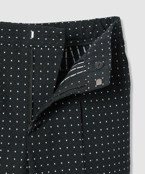 ANAYI / アナイ ショート・ハーフ・半端丈パンツ | 【Eternal Line 2026】ドットジャガードテーパードパンツ | 詳細10