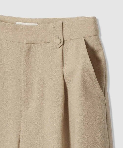 ANAYI / アナイ ショート・ハーフ・半端丈パンツ | 【Eternal Line 2026】ウールジョーゼットキュロットパンツ | 詳細10