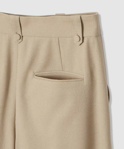 ANAYI / アナイ ショート・ハーフ・半端丈パンツ | 【Eternal Line 2026】ウールジョーゼットキュロットパンツ | 詳細12