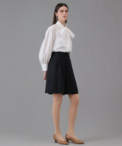 ANAYI / アナイ ショート・ハーフ・半端丈パンツ | 【Eternal Line 2026】ウールジョーゼットキュロットパンツ | 詳細16