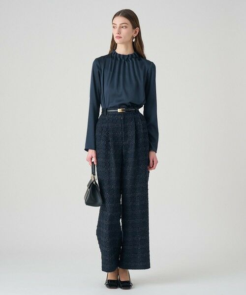 ANAYI / アナイ チノ・ワークパンツ | 【セットアップ対応商品】ヴィシーチェックツイードパンツ | 詳細16