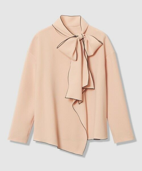 ANAYI / アナイ シャツ・ブラウス | 【Eternal Line 2026】ストレッチクロス配色ボウタイ ブラウス | 詳細10