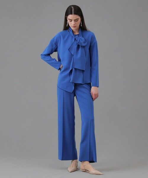 ANAYI / アナイ シャツ・ブラウス | 【Eternal Line 2026】ストレッチクロス配色ボウタイ ブラウス | 詳細17