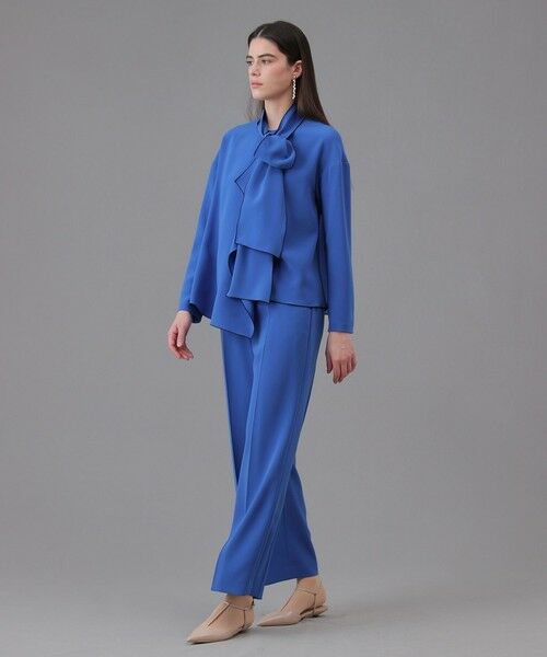 ANAYI / アナイ シャツ・ブラウス | 【Eternal Line 2026】ストレッチクロス配色ボウタイ ブラウス | 詳細18