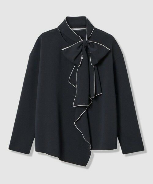ANAYI / アナイ シャツ・ブラウス | 【Eternal Line 2026】ストレッチクロス配色ボウタイ ブラウス | 詳細26