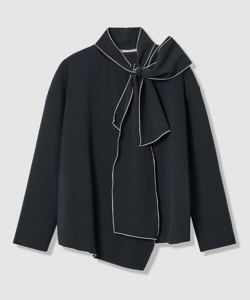 ANAYI / アナイ シャツ・ブラウス | 【Eternal Line 2026】ストレッチクロス配色ボウタイ ブラウス | 詳細29