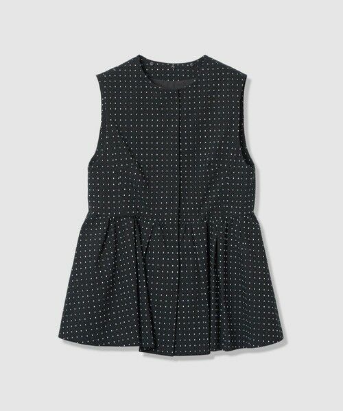 ANAYI / アナイ シャツ・ブラウス | 【Eternal Line 2026】ドットジャガードペプラムジレ ブラウス | 詳細12