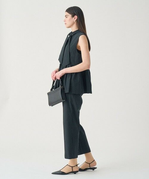 ANAYI / アナイ シャツ・ブラウス | 【Eternal Line 2026】ドットジャガードペプラムジレ ブラウス | 詳細9