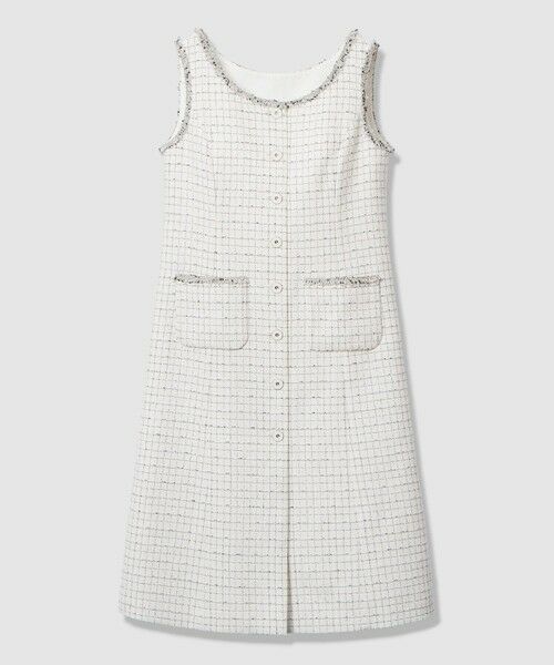 ANAYI / アナイ ロング・マキシ丈ワンピース | 【Eternal Line 2026】プレイドツイードジレ ワンピース | 詳細5