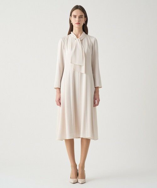 ANAYI / アナイ ロング・マキシ丈ワンピース | 【Eternal Line 2026】トリアセサテンボウタイ ワンピース | 詳細1