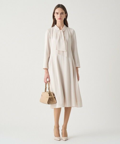 ANAYI / アナイ ロング・マキシ丈ワンピース | 【Eternal Line 2026】トリアセサテンボウタイ ワンピース | 詳細4