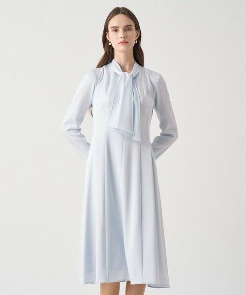 ANAYI / アナイ ロング・マキシ丈ワンピース | 【Eternal Line 2026】トリアセサテンボウタイ ワンピース | 詳細10