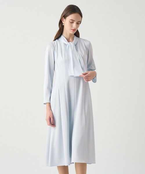 ANAYI / アナイ ロング・マキシ丈ワンピース | 【Eternal Line 2026】トリアセサテンボウタイ ワンピース | 詳細11