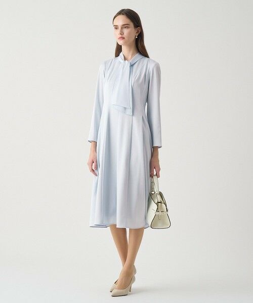 ANAYI / アナイ ロング・マキシ丈ワンピース | 【Eternal Line 2026】トリアセサテンボウタイ ワンピース | 詳細13