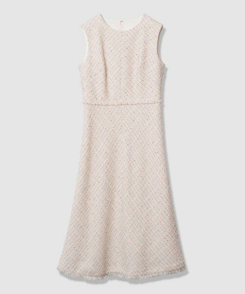 ANAYI / アナイ ミニ丈・ひざ丈ワンピース | 【Eternal Line 2026】ミックスツイードノースリーブ ワンピース | 詳細8
