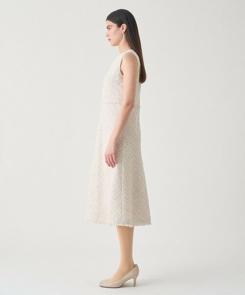 ANAYI / アナイ ミニ丈・ひざ丈ワンピース | 【Eternal Line 2026】ミックスツイードノースリーブ ワンピース | 詳細2