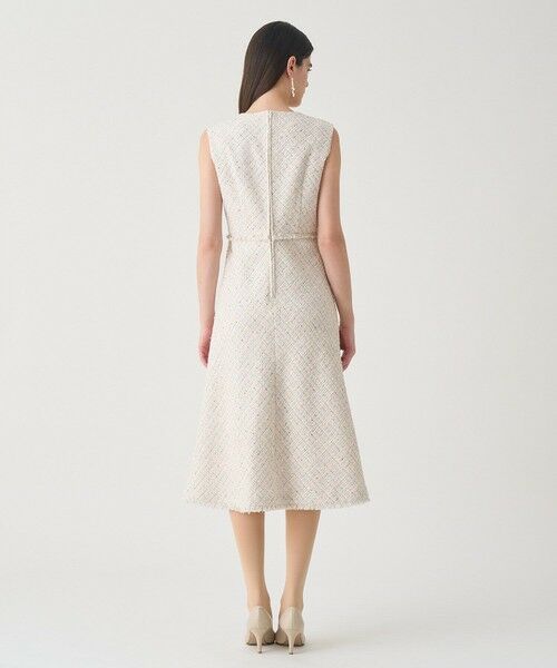 ANAYI / アナイ ミニ丈・ひざ丈ワンピース | 【Eternal Line 2026】ミックスツイードノースリーブ ワンピース | 詳細3