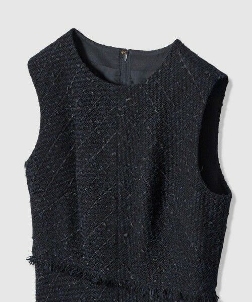 ANAYI / アナイ ミニ丈・ひざ丈ワンピース | 【Eternal Line 2026】ミックスツイードノースリーブ ワンピース | 詳細18