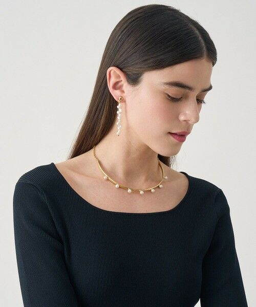 ANAYI / アナイ ネックレス・ペンダント・チョーカー | 【Eternal Line 2026】パールプレートチョーカーネックレス | 詳細2