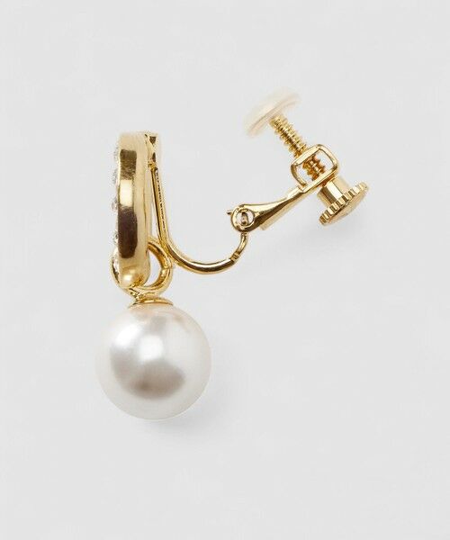 ANAYI / アナイ ピアス・イヤリング | 【Eternal Line 2026】パールビジューサークルイヤリング | 詳細7