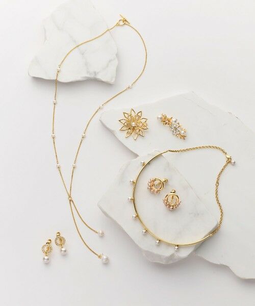 ANAYI / アナイ ピアス・イヤリング | 【Eternal Line 2026】パールビジューサークルイヤリング | 詳細9