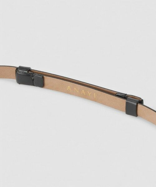 ANAYI / アナイ ベルト・サスペンダー | 【Eternal Line 2026】モチーフバックルスライドベルト | 詳細10