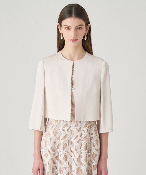 ANAYI / アナイ カーディガン・ボレロ | 【Eternal Line 2026】トリアセサテンボレロ ジャケット | 詳細1