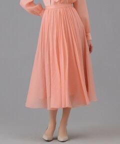 ANAYI / アナイ ロング・マキシ丈スカート | 【Eternal Line 2026】オーガンジーエアリープリーツ スカート