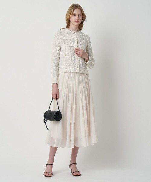 ANAYI / アナイ ロング・マキシ丈スカート | 【Eternal Line 2026】オーガンジーエアリープリーツ スカート | 詳細2