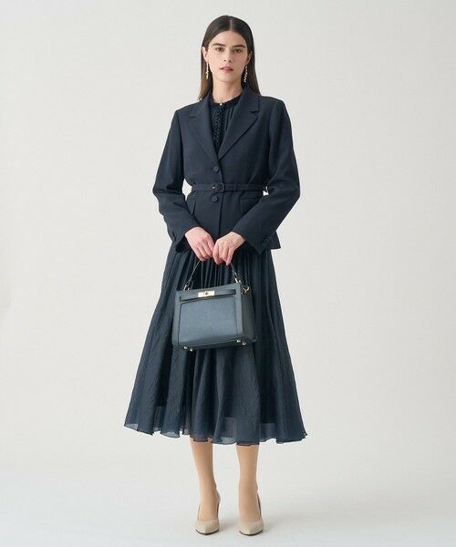 ANAYI / アナイ ロング・マキシ丈スカート | 【Eternal Line 2026】オーガンジーエアリープリーツ スカート | 詳細10