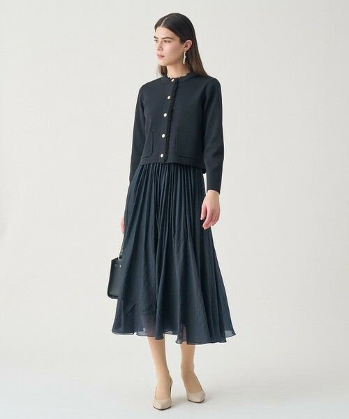 ANAYI / アナイ ロング・マキシ丈スカート | 【Eternal Line 2026】オーガンジーエアリープリーツ スカート | 詳細18