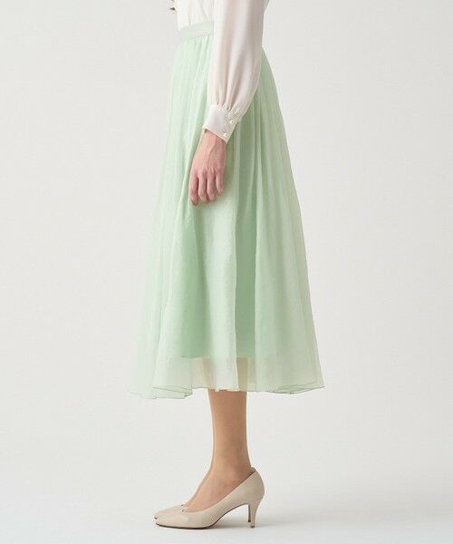 ANAYI / アナイ ロング・マキシ丈スカート | 【Eternal Line 2026】オーガンジーエアリープリーツ スカート | 詳細20