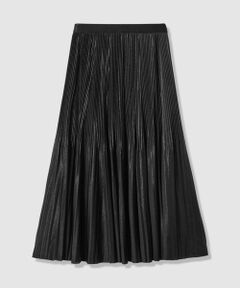 ANAYI / アナイ ロング・マキシ丈スカート | セミシャイニーラメプリーツ スカート