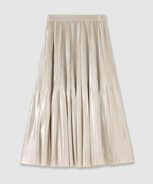 ANAYI / アナイ ロング・マキシ丈スカート | セミシャイニーラメプリーツ スカート | 詳細8