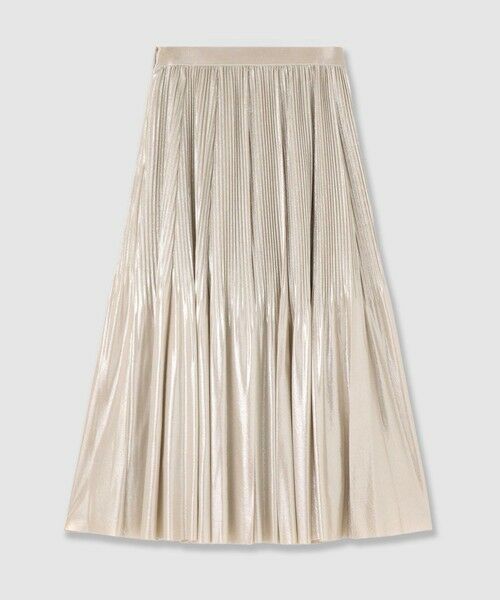 ANAYI / アナイ ロング・マキシ丈スカート | セミシャイニーラメプリーツ スカート | 詳細9